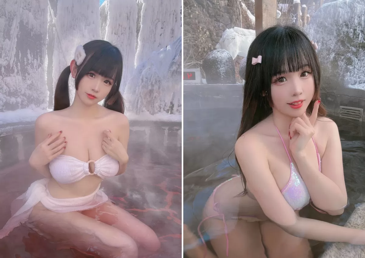 miko酱ww mikoの雪地温泉