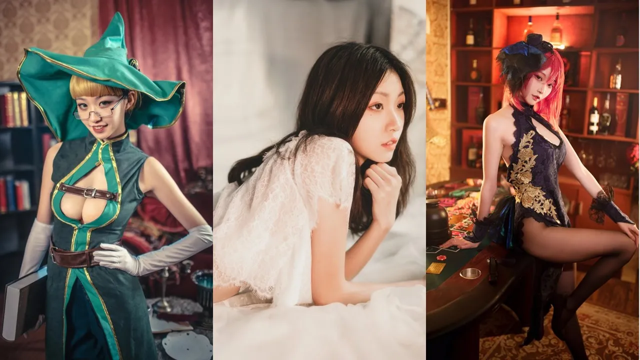 清纯系coser@沧霁桔梗 写真作品12套原版合集 [0V860P_903.31MB]