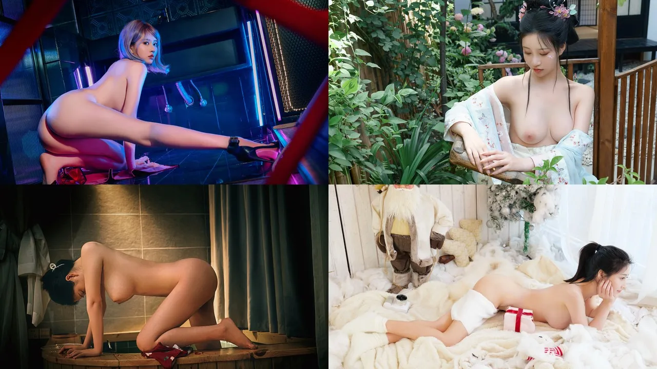 高颜值网红模特@年年 私房写真视图24套高清合集 [4V1086P_1.00GB]